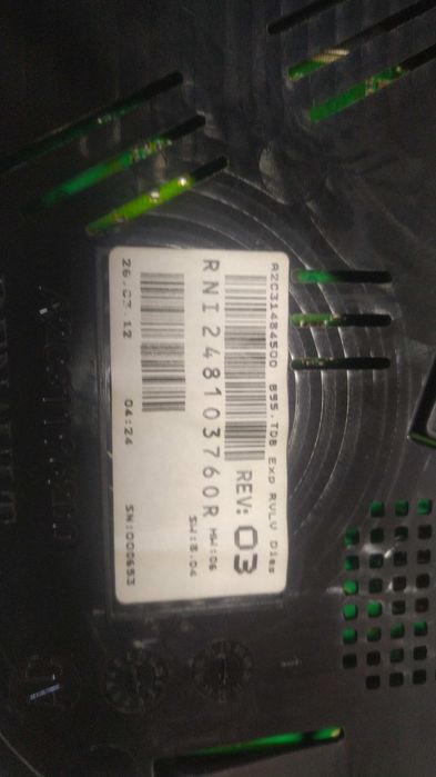 /Megane III 3 licznik