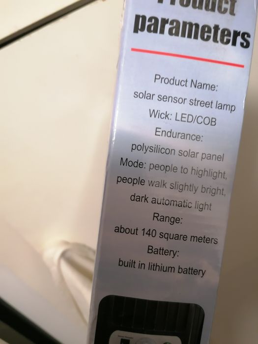 lampa solarna led ogrodowa