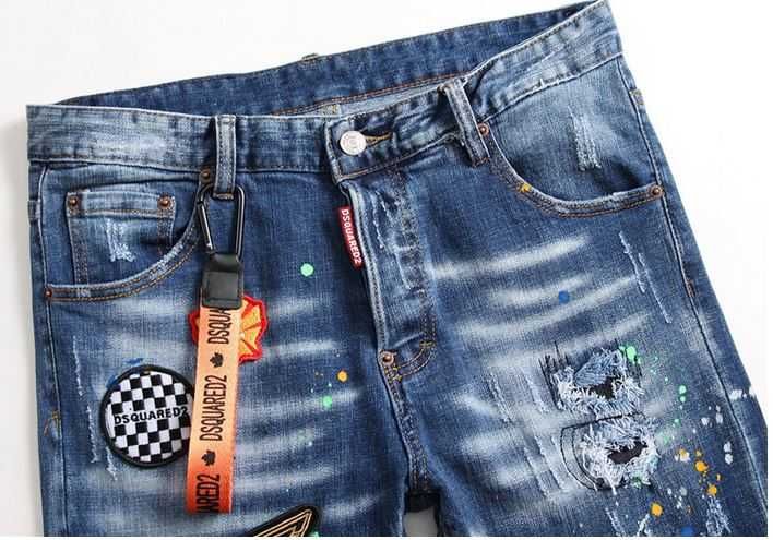Męskie spodnie dżinsowe DSQUARED2 XXL