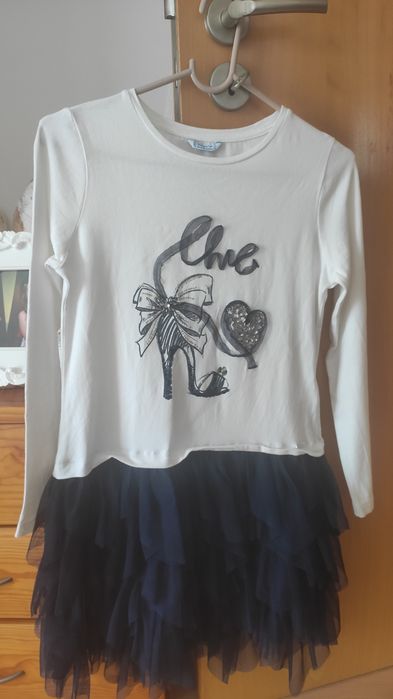 Vestido com tule da Mayoral