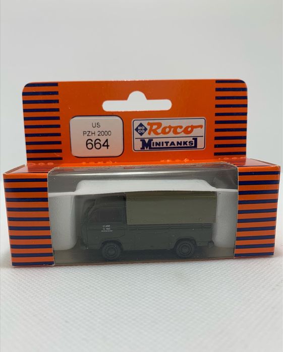 Miniatura Militar VolksWagen USA da Roco Minitanks H0 1/87