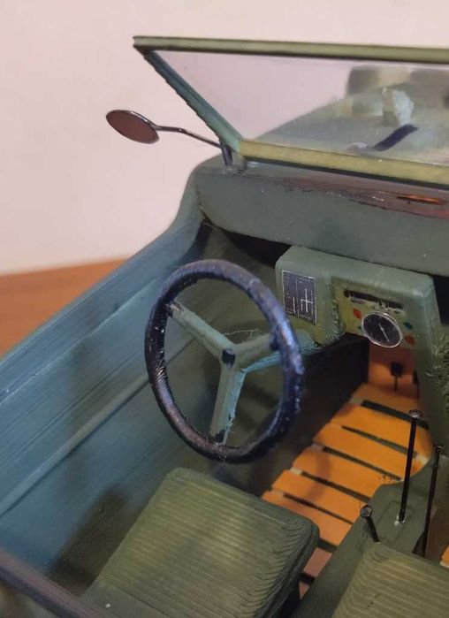 SCHWIMMWAGEN typ 166 MODEL skala 1/16 jedyny taki!