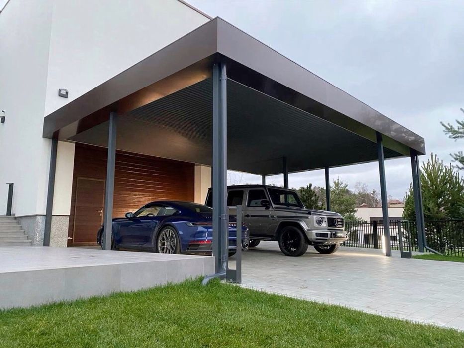 Автонавic, навес для авто, навiс авто, навес для машины, альтанка