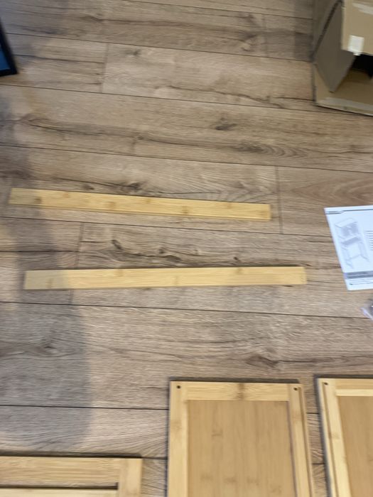SMIBUY bambusowa szafka łazienkowa nad WC 175 cm