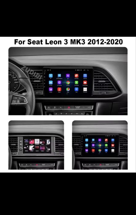Radio android 13 Seat leon Novo
