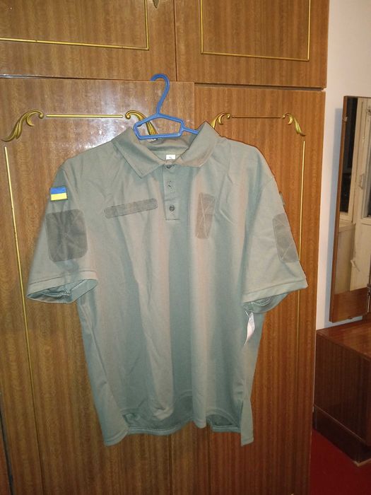 Нова військова футболка поло