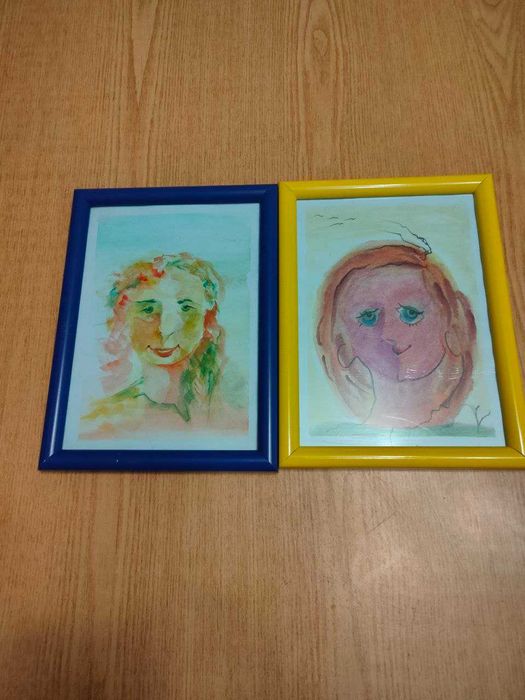 Портрет аквареллю - оригінальна робота художниці Людмили Духовної