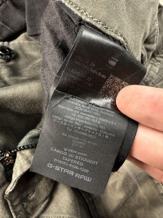 Штани карго G-Star Raw Cargo 3D Straight Tapered 29/32