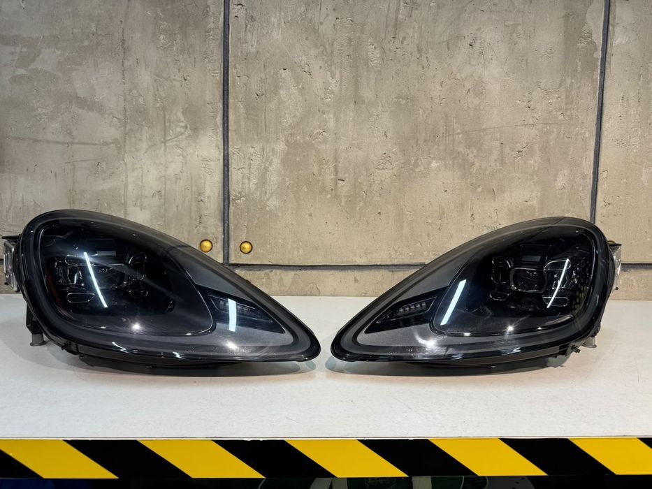 Porsche Cayenne III 9Y 9Y0 Matrix LED Black фари комплект 9Y0.941.043.AJ 9Y0.941.044.AJ OEM Europe PDLS Plus 2024 2025