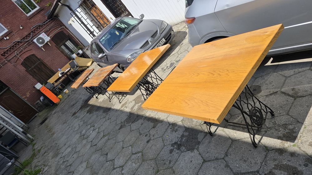 NOWA CENA Stół stolik na maszynie do szycia podstawa SINGER