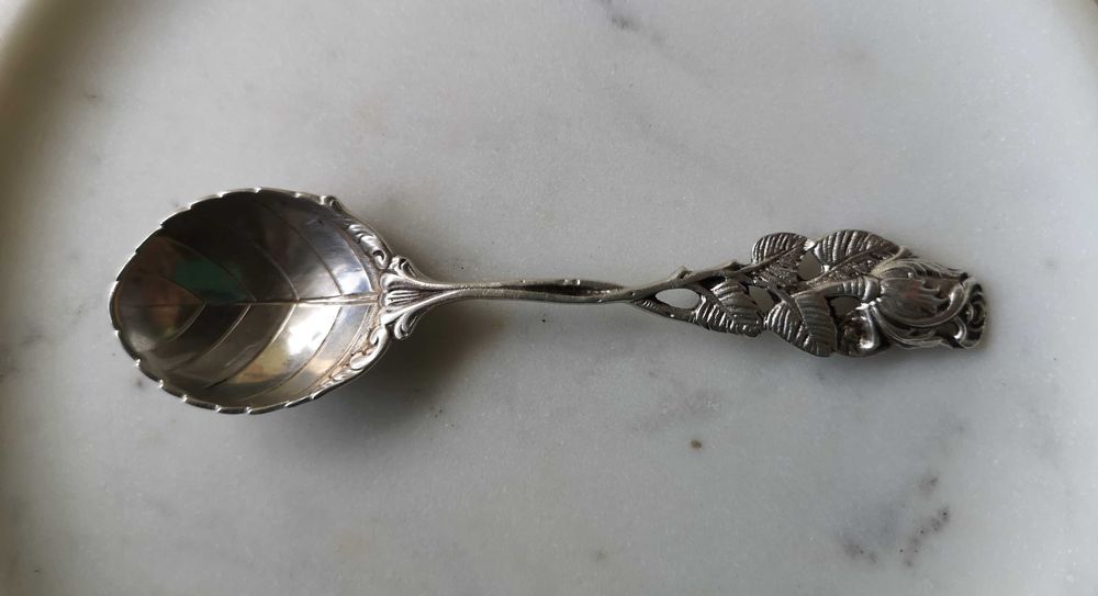 srebrna łyżeczka Niemcy vintage