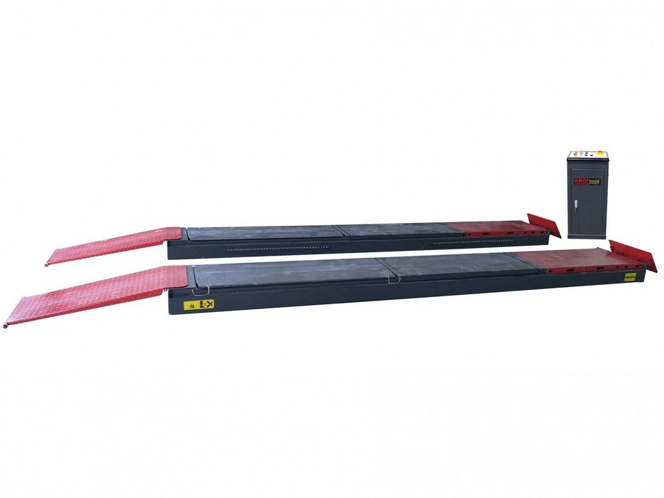 Elevador Auto Dupla Tesoura Baixo Perfil P/ Alinhamento C/LED 3,5T KROFTOOLS JL20