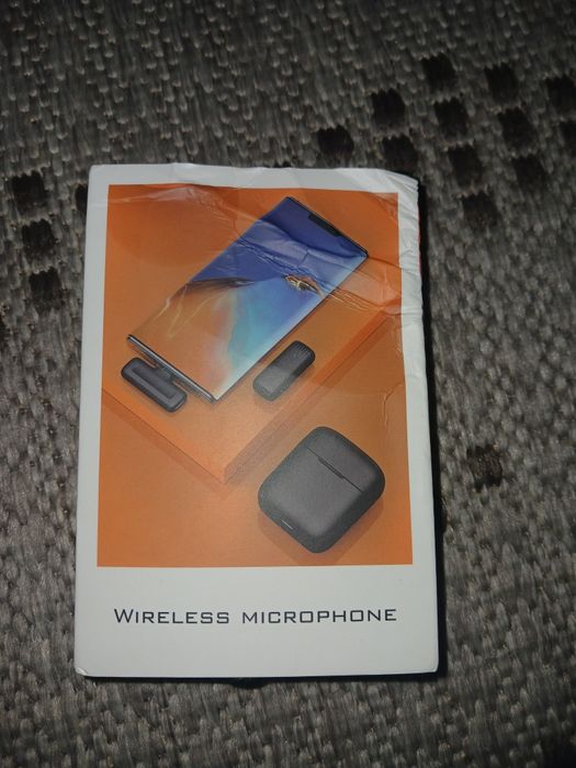 Бездротовий мікрофон петличний для смартфона Iphone Wireless M11, мікр