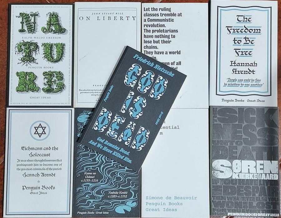 9 livros de bolso filosofia