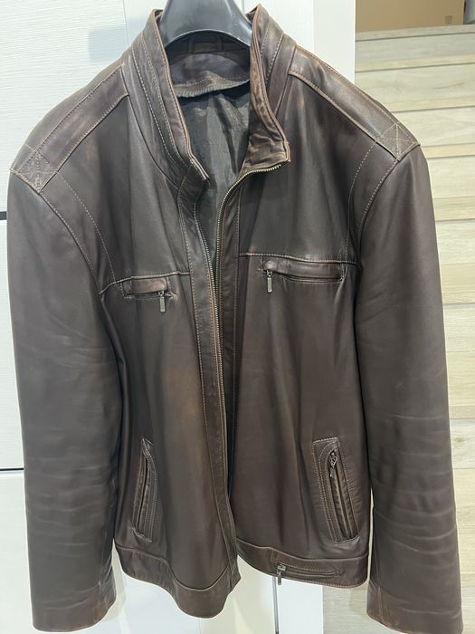 Skórzana kurtka męska