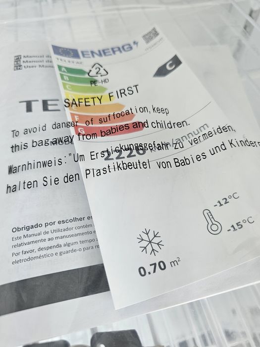 Armário de congelação