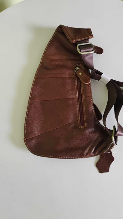 Plecak westal torba na jedno ramię skóra naturalna cielęca