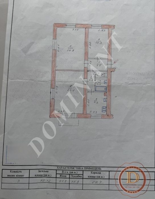 Продаж 3-х кім Олександрівський район