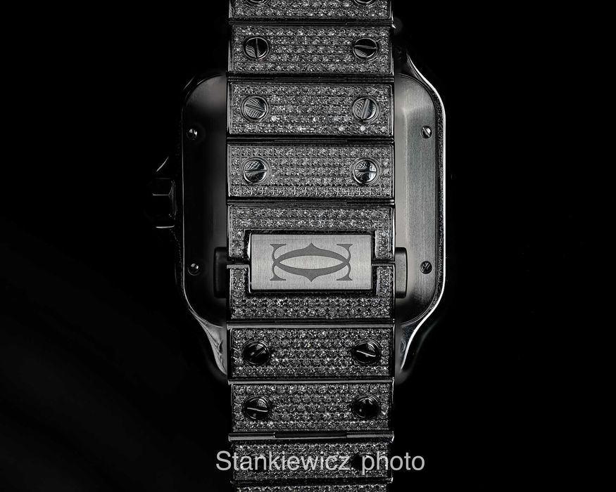 zegarek Cartier Santos Large diamentowy