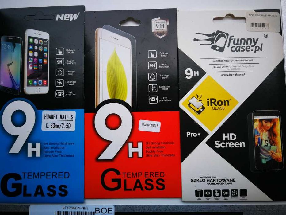 Szkło hartowane 9H do Huawei Mate S 4 sztuki