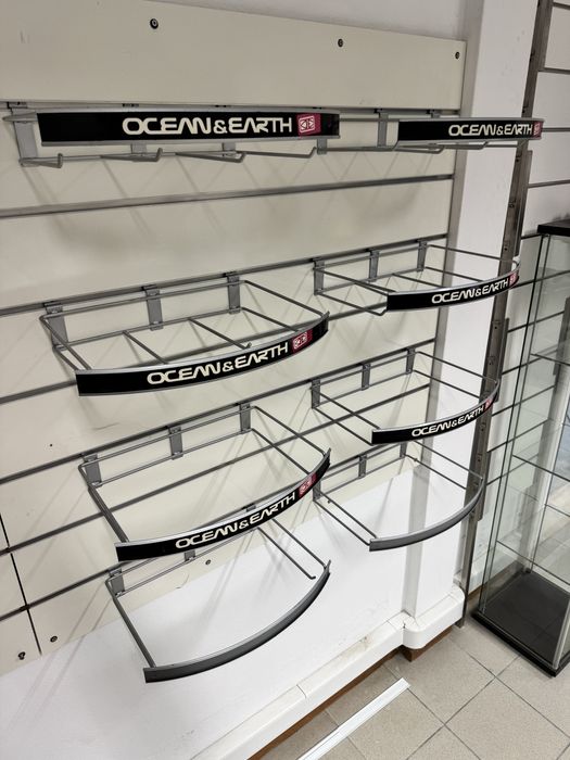 Conjunto de Suportes para Expositor - Ocean&Earth