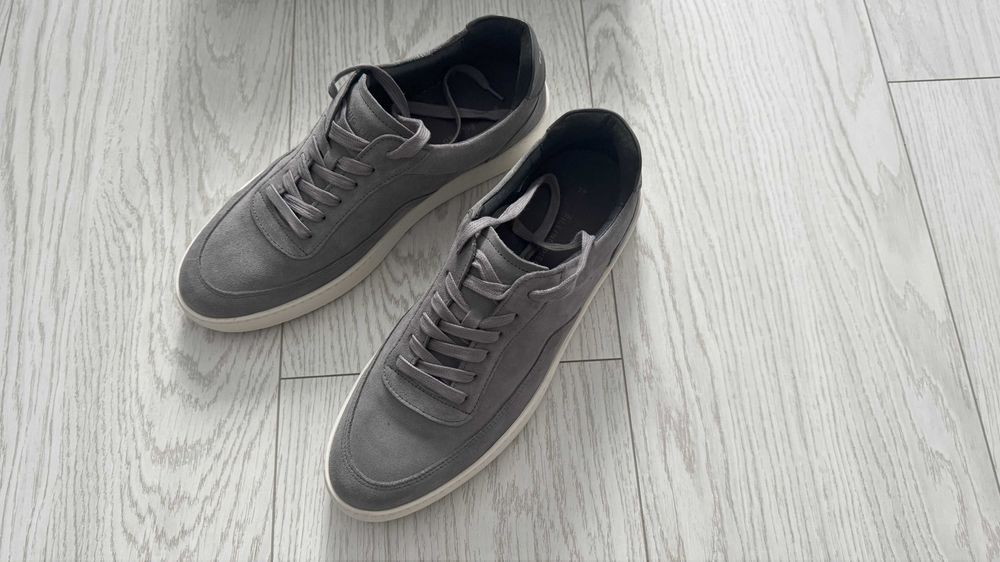 Buty Filling Pieces Mondo Organic Suede Grey