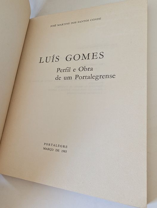 Luís Gomes Perfil e obra de um Portalegrense