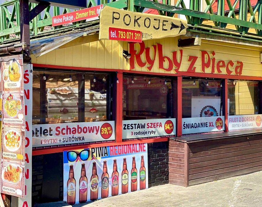 Pokoje 50 metrów do morza Pobierowo Pan Tuszka