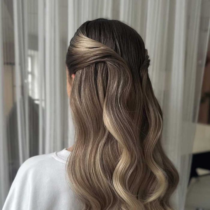 Макіяж вечірній, весільний, мейкап локони швидко. Візажист Київ