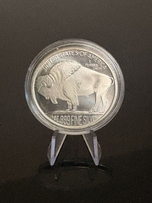 Срібна інвестиційна монета 999.9 проби, 1 oz Proof-like