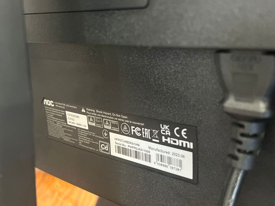 Monitor AOC gaming