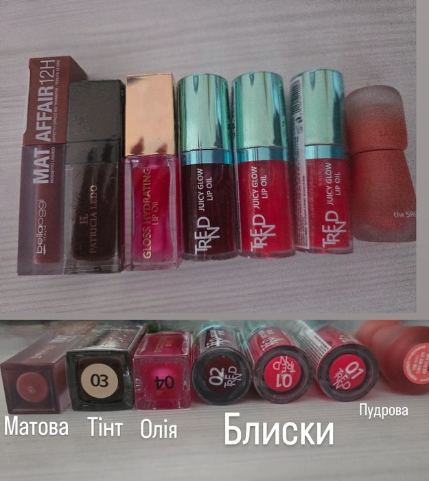 Лот косметики тональний, туш, спф