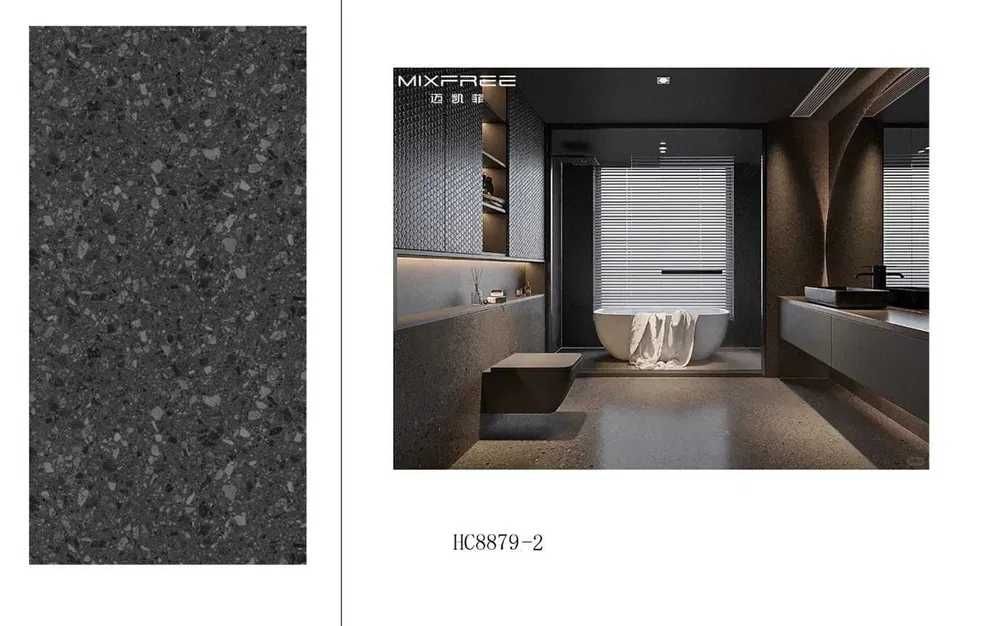 Panele Ścienne Panel 2,8mx1,22m Wielkoformatowe BAMBUS, WPC, PVC