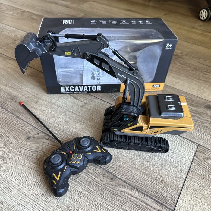 Koparka excalator sterowany na pilot metalowa