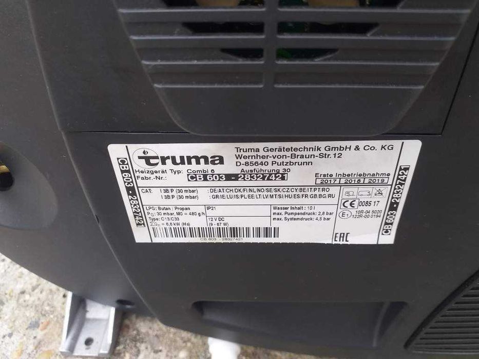 Truma Combi 6 iNet Box ogrzewanie gazowe, nawiew, bojler
