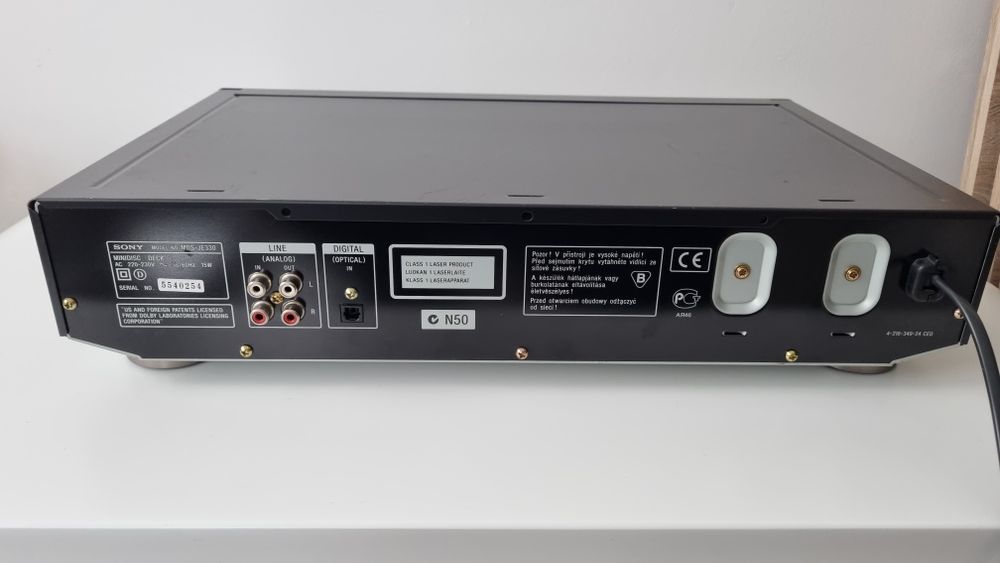 SONY MDS-JE330 Minidisc