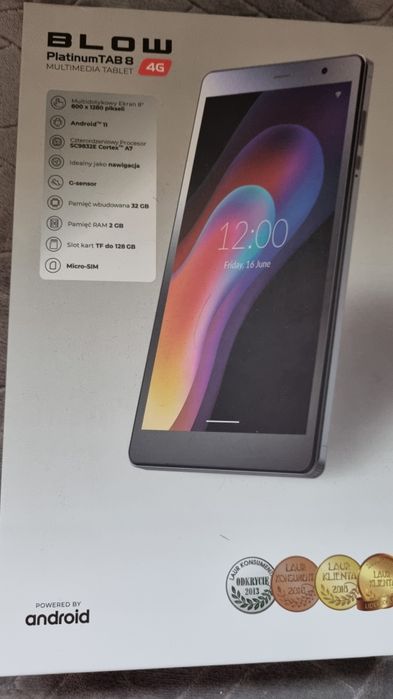 Tablet BLOW PlatinumTAB8 4G