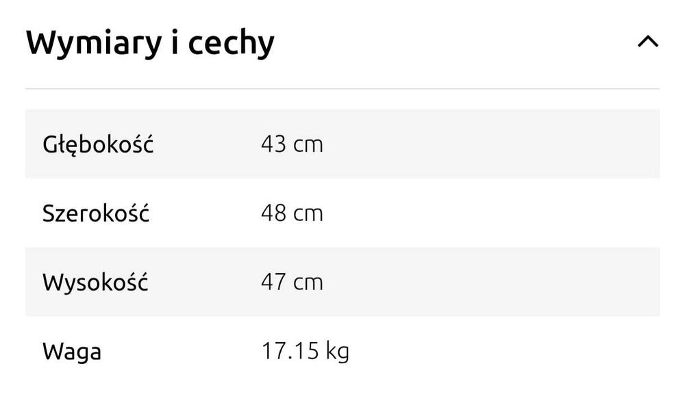 Szafka nocna Stockholm stan idealny