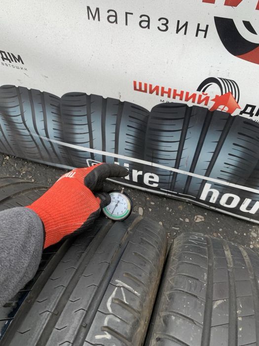 Шини  одиночки 195/65 R15 Continental+Goodyear літо 2023 рік 8,6,6/5,7 мм