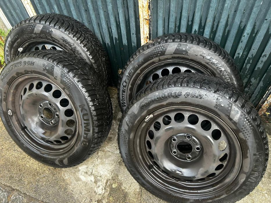 Pneus de inverno com jantes ferro Kumho