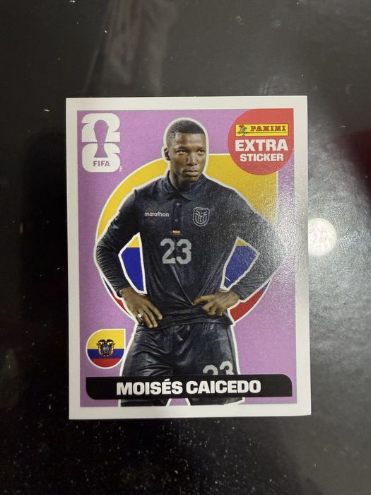 Extra stick roxa Caicedo