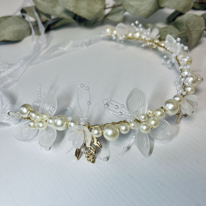 Обруч, віночок на голову, віночок для дівчаток, повязка для немовлят