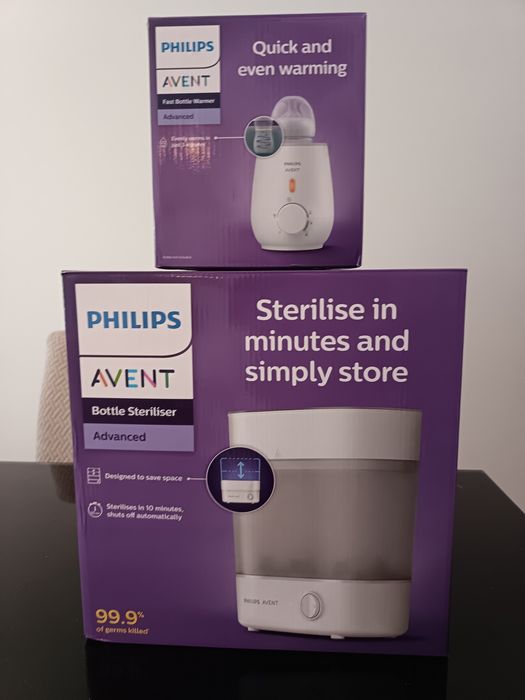 Esterilizador + Aquecedor Biberões (Conjunto)