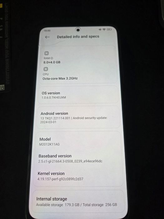 Poco F3 8GB 256GB