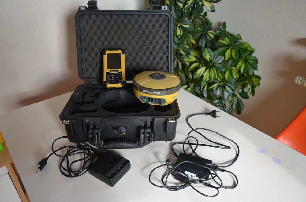 Kompletny zestaw GNSS Topcon Hiper II GPS do pomiarów od geodety full