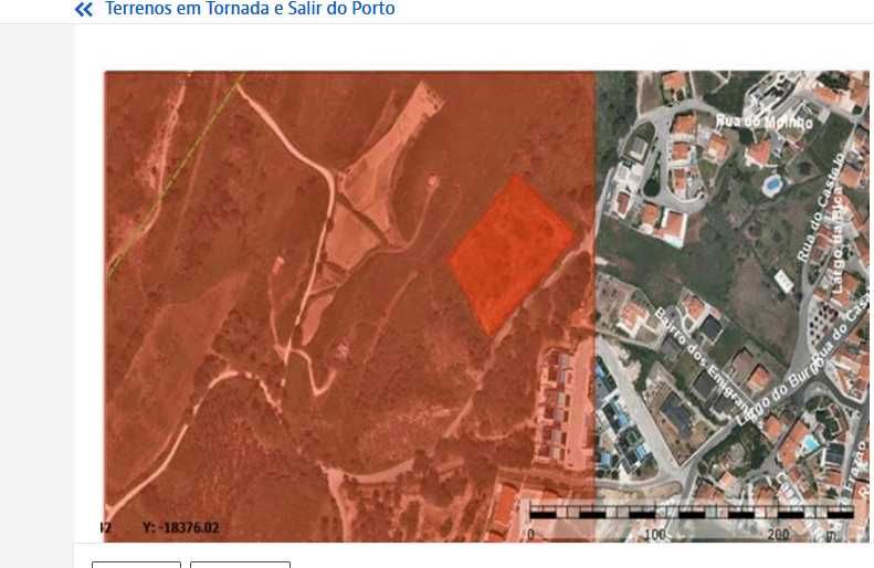 Venda de costa em Salir do Porto