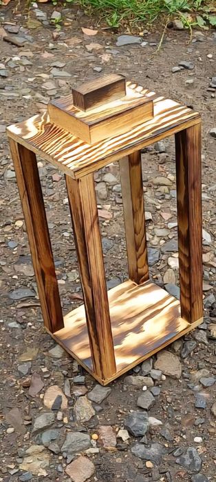 Drewniany Lampion      inne   art.  z drzewa  ilości hurtowe