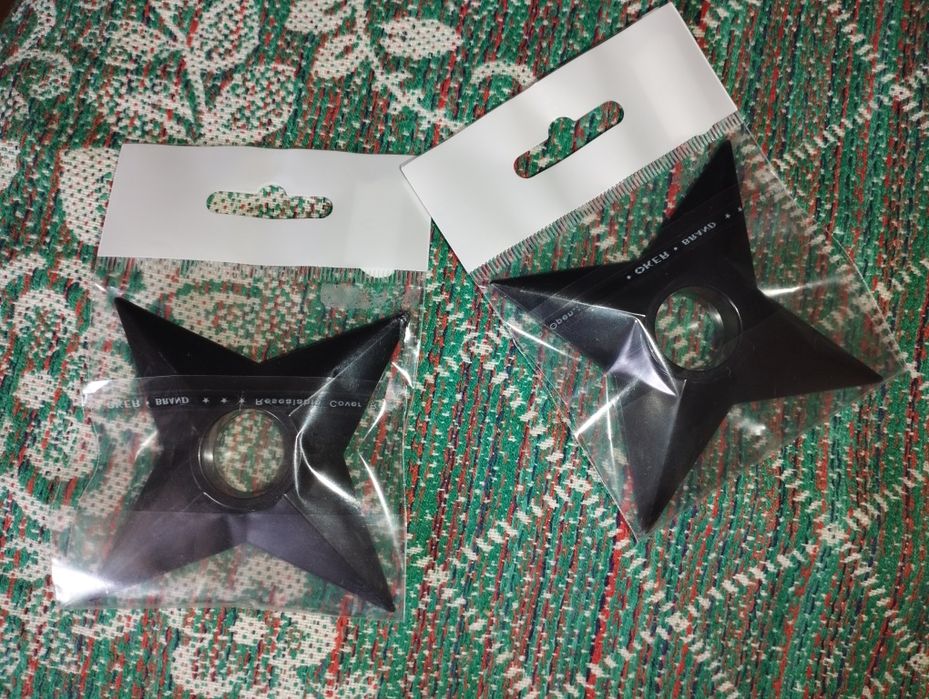 Зброя сюрікен, сюрикен 6,5см пластик (Наруто, Naruto)