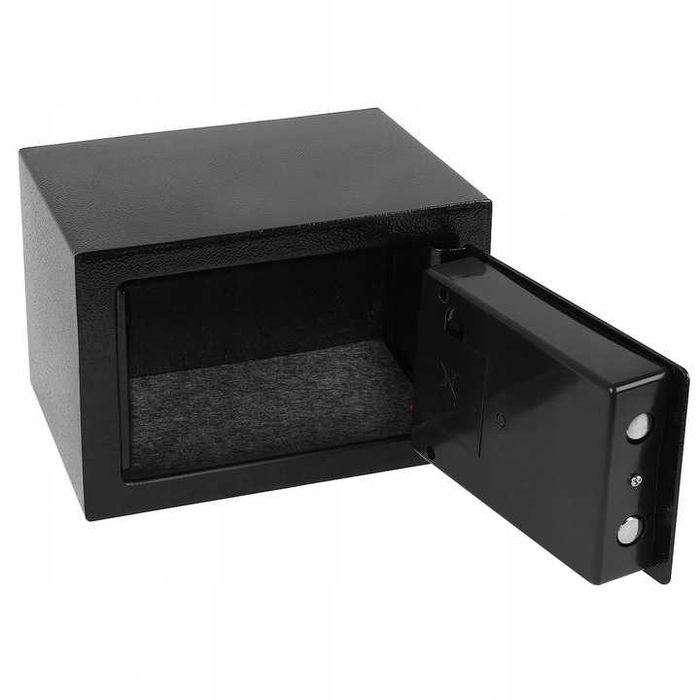 NOWY Sejf na Szyfr Zamek Elektroniczny Klucz Kasetka Profesjonalny