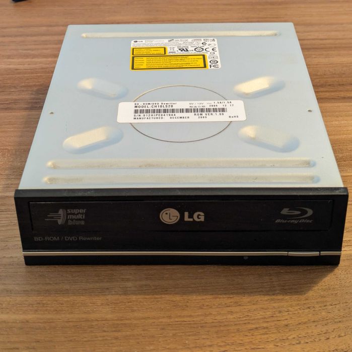 Drive ótica LG CH10LS20 - leitor Blu‑ray e gravador DVD/CD